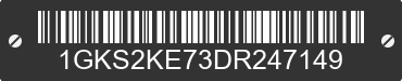 2013 GMC Yukon 1GKS2KE73DR247149 VIN decoded