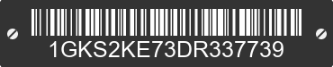 2013 GMC Yukon 1GKS2KE73DR337739 VIN decoded