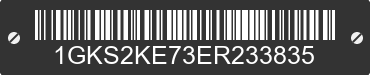 2014 GMC Yukon 1GKS2KE73ER233835 VIN decoded