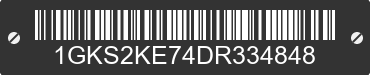2013 GMC Yukon 1GKS2KE74DR334848 VIN decoded
