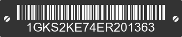 2014 GMC Yukon 1GKS2KE74ER201363 VIN decoded
