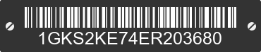 2014 GMC Yukon 1GKS2KE74ER203680 VIN decoded