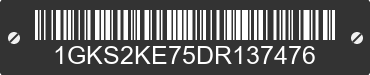 2013 GMC Yukon 1GKS2KE75DR137476 VIN decoded