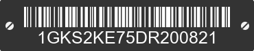2013 GMC Yukon 1GKS2KE75DR200821 VIN decoded
