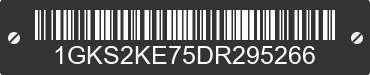 2013 GMC Yukon 1GKS2KE75DR295266 VIN decoded
