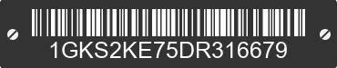 2013 GMC Yukon 1GKS2KE75DR316679 VIN decoded