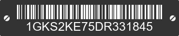 2013 GMC Yukon 1GKS2KE75DR331845 VIN decoded