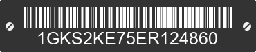 2014 GMC Yukon 1GKS2KE75ER124860 VIN decoded