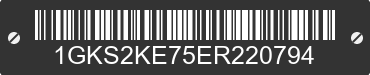 2014 GMC Yukon 1GKS2KE75ER220794 VIN decoded