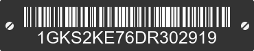 2013 GMC Yukon 1GKS2KE76DR302919 VIN decoded