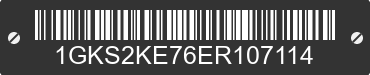2014 GMC Yukon 1GKS2KE76ER107114 VIN decoded