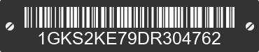 2013 GMC Yukon 1GKS2KE79DR304762 VIN decoded