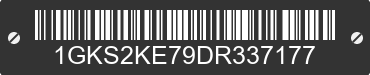 2013 GMC Yukon 1GKS2KE79DR337177 VIN decoded