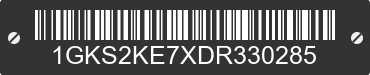 2013 GMC Yukon 1GKS2KE7XDR330285 VIN decoded