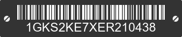 2014 GMC Yukon 1GKS2KE7XER210438 VIN decoded