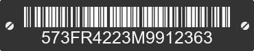 2021 GRAND DESIGN RECREATIONAL GRAND DESIGN RECREATIONAL 573FR4223M9912363 VIN decoded