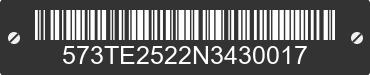 2022 GRAND DESIGN RECREATIONAL GRAND DESIGN RECREATIONAL 573TE2522N3430017 VIN decoded