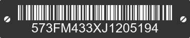 2018 GRAND DESIGN RECREATIONAL Momentum 573FM433XJ1205194 VIN decoded