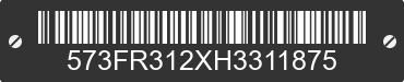 2017 GRAND DESIGN RECREATIONAL Reflection 573FR312XH3311875 VIN decoded