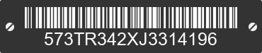 2018 GRAND DESIGN RECREATIONAL Reflection 573TR342XJ3314196 VIN decoded