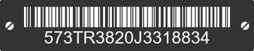 2018 GRAND DESIGN RECREATIONAL Reflection 573TR3820J3318834 VIN decoded