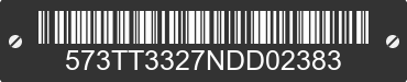 2022 GRAND DESIGN RECREATIONAL Transcend 573TT3327NDD02383 VIN decoded