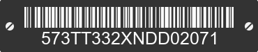 2022 GRAND DESIGN RECREATIONAL Transcend 573TT332XNDD02071 VIN decoded