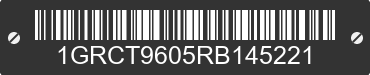 1994 GREAT DANE TRAILERS Great Dane Trailers 1GRCT9605RB145221 VIN decoded
