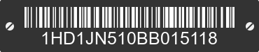 2011 HARLEY-DAVIDSON Fat Boy Lo 1HD1JN510BB015118 VIN decoded