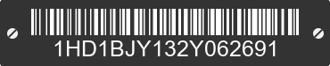 2002 HARLEY-DAVIDSON Heritage Softail Classic 1HD1BJY132Y062691 VIN decoded