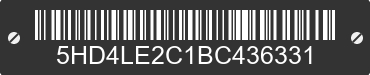 2011 HARLEY-DAVIDSON Iron 883 5HD4LE2C1BC436331 VIN decoded