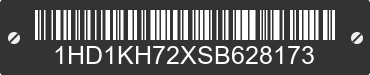 2025 HARLEY-DAVIDSON Road Glide 1HD1KH72XSB628173 VIN decoded