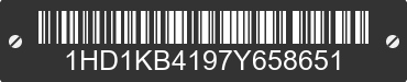 2007 HARLEY-DAVIDSON Street Glide 1HD1KB4197Y658651 VIN decoded