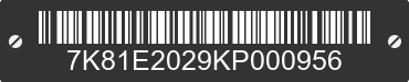 2019 HAULMARK Haulmark Trailer 7K81E2029KP000956 VIN decoded