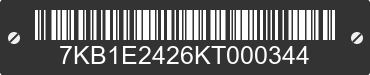 2019 HAULMARK Haulmark Trailer 7KB1E2426KT000344 VIN decoded