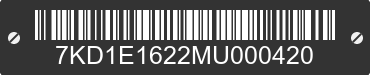 2021 HAULMARK Haulmark Trailer 7KD1E1622MU000420 VIN decoded
