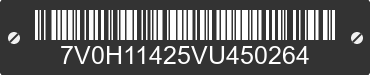 2027 HAULMARK Haulmark Trailer 7V0H11425VU450264 VIN decoded