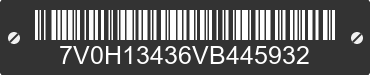 2027 HAULMARK Haulmark Trailer 7V0H13436VB445932 VIN decoded