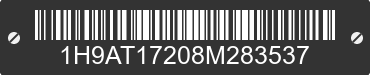 2008 HAWK TRAILERS Hawk 1H9AT17208M283537 VIN decoded