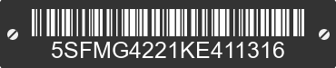 2019 HEARTLAND RV Gateway & Milestone 5SFMG4221KE411316 VIN decoded