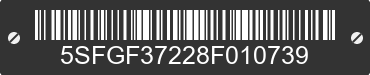 2008 HEARTLAND RV Heartland Recreational Vehicles LLC 5SFGF37228F010739 VIN decoded