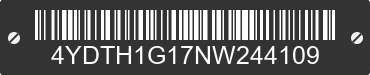 2022 HIDEOUT Hideout 4YDTH1G17NW244109 VIN decoded