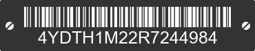 2024 HIDEOUT Hideout 4YDTH1M22R7244984 VIN decoded