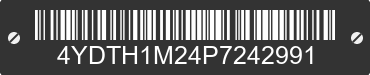 2023 HIDEOUT Hideout 4YDTH1M24P7242991 VIN decoded