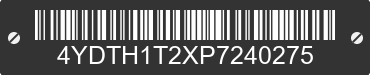 2023 HIDEOUT Hideout 4YDTH1T2XP7240275 VIN decoded