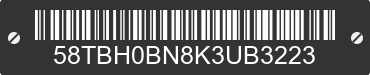 2019 HIGHLAND RIDGE Highland Ridge 58TBH0BN8K3UB3223 VIN decoded