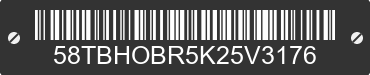 2019 HIGHLAND RIDGE Highland Ridge 58TBHOBR5K25V3176 VIN decoded