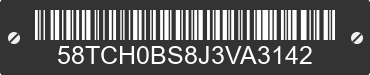 2018 HIGHLAND RIDGE Highland Ridge 58TCH0BS8J3VA3142 VIN decoded