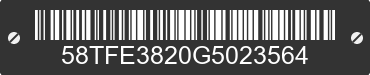 2016 HIGHLAND RIDGE Highland Ridge 58TFE3820G5023564 VIN decoded