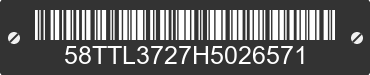 2017 HIGHLAND RIDGE Highland Ridge 58TTL3727H5026571 VIN decoded